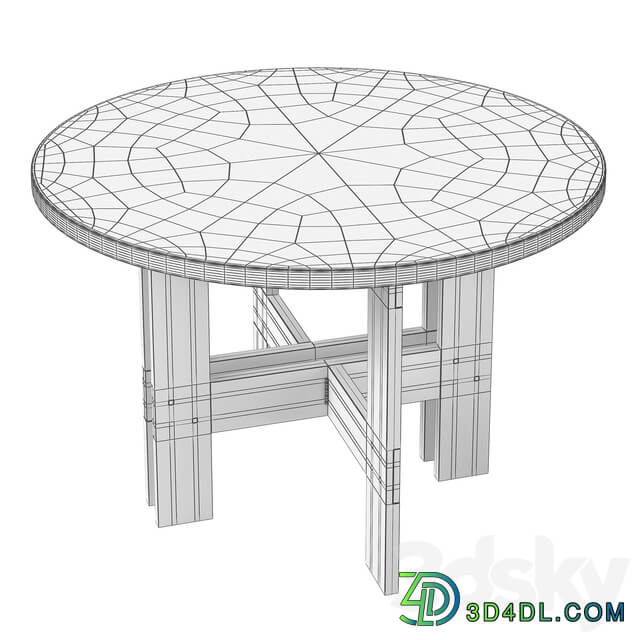 Frama Farmhouse Table Round 120