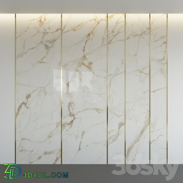 Stone Calacatta Gold Wall Panel