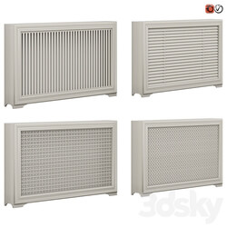Set of radiator screen decorative 02 