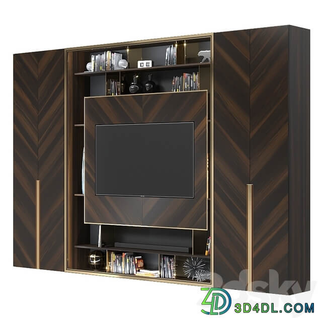 TV wall 041. 3 sizes 