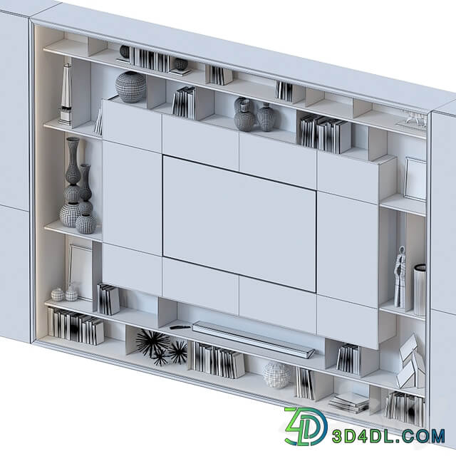 TV wall 041. 3 sizes 