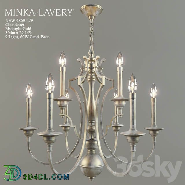 Minka Lavery Pendant light 3D Models