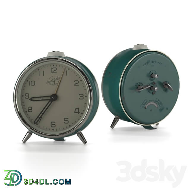 Watches Clocks Alarm clock МЧЗ3