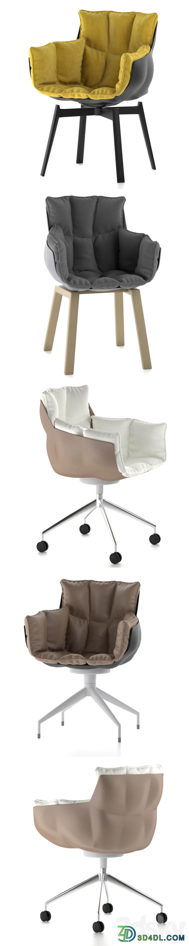 B B Italia Husk Chairs