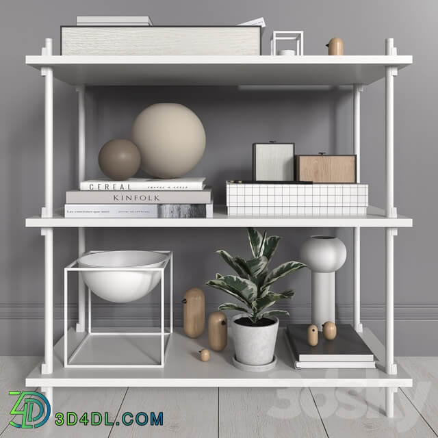Other MOEBE shelves with decorative filling
