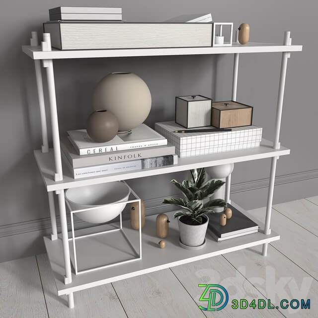 Other MOEBE shelves with decorative filling