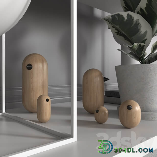 Other MOEBE shelves with decorative filling