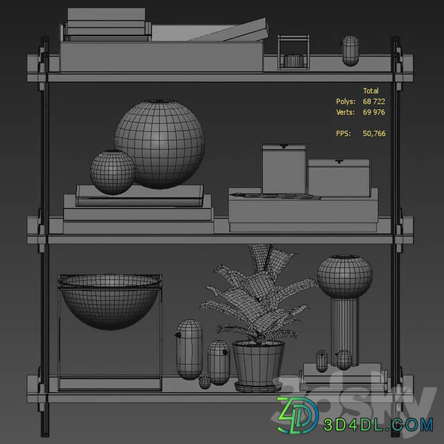Other MOEBE shelves with decorative filling