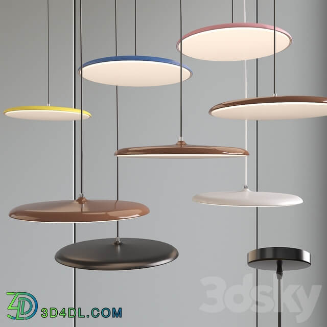 Hanging lamp 031 Pendant light 3D Models