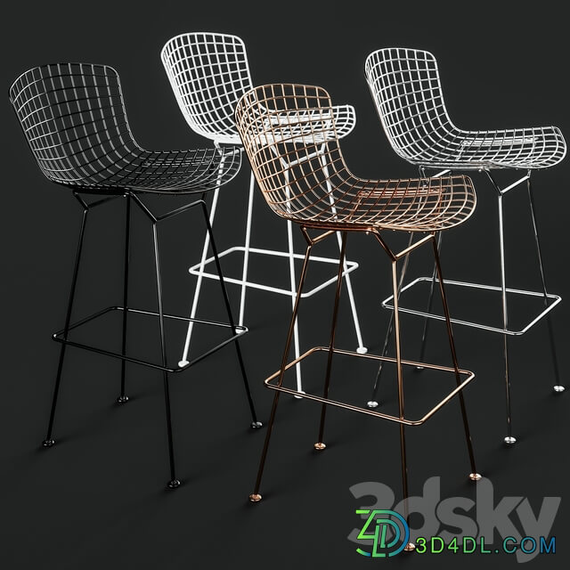 Table Chair Knoll Bertoia Barstool Rockwell Unscripted Tall Table