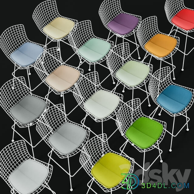 Table Chair Knoll Bertoia Barstool Rockwell Unscripted Tall Table