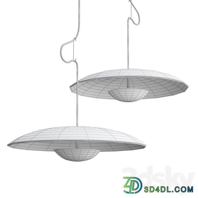 MARSET GINGER A662 026 GINGER Pendant light 3D Models