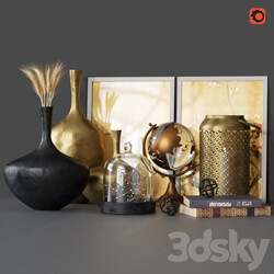 Decorative Set Gold 