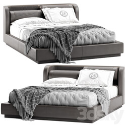 Bed Vittoria Frigerio Bellini Low Bed 