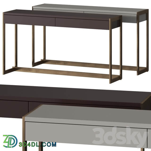 Stylish Club Manhattan Console Tables