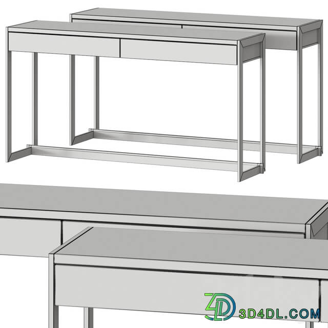 Stylish Club Manhattan Console Tables