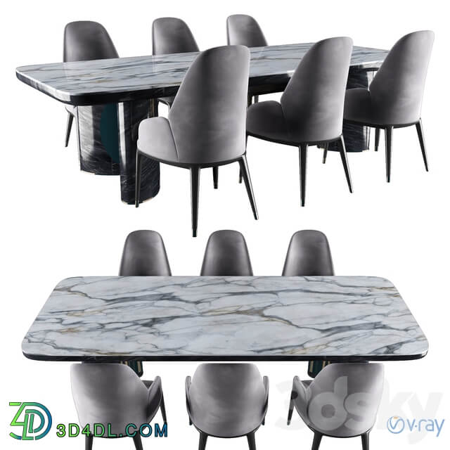 Table Chair LUXURY Charisma Dining Table Chair