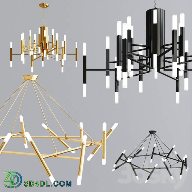 Pendant light Le Petite and Nordic chandelier collection