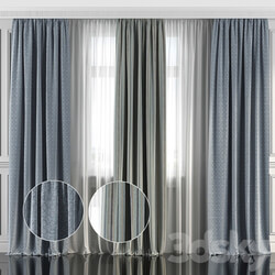 Curtains with window 130 
