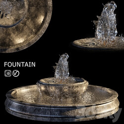 Urban environment Fountain 16 