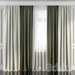 Curtains with window 185 