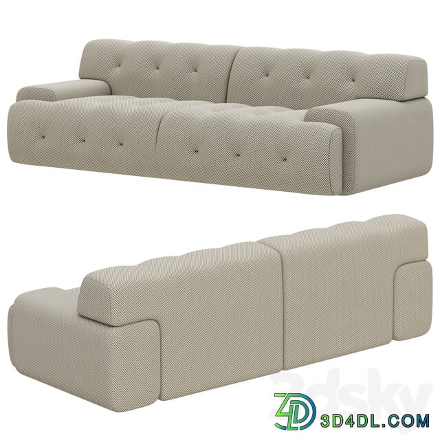 Roche Bobois Blogger 3 large 3 seat sofa