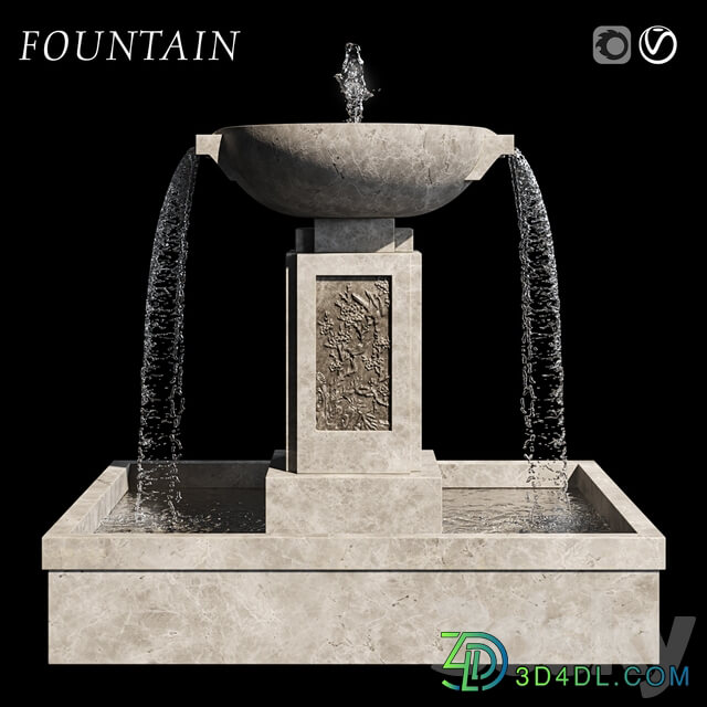 Urban environment Fountain 18