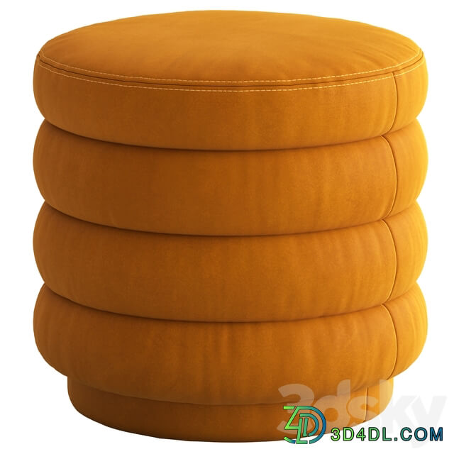 Globewest Ribbed Ottoman