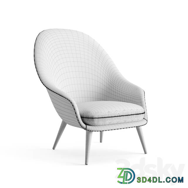 Gubi Bat Lounge Chairs