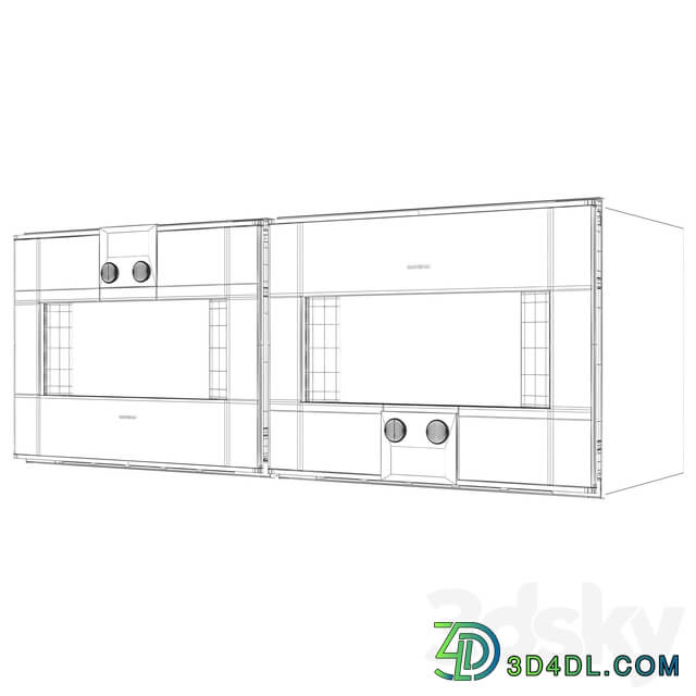 Gaggenau BM450110 and BM454110 set