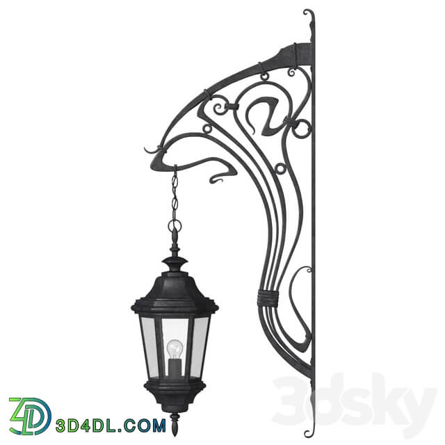 Outdoor wall light