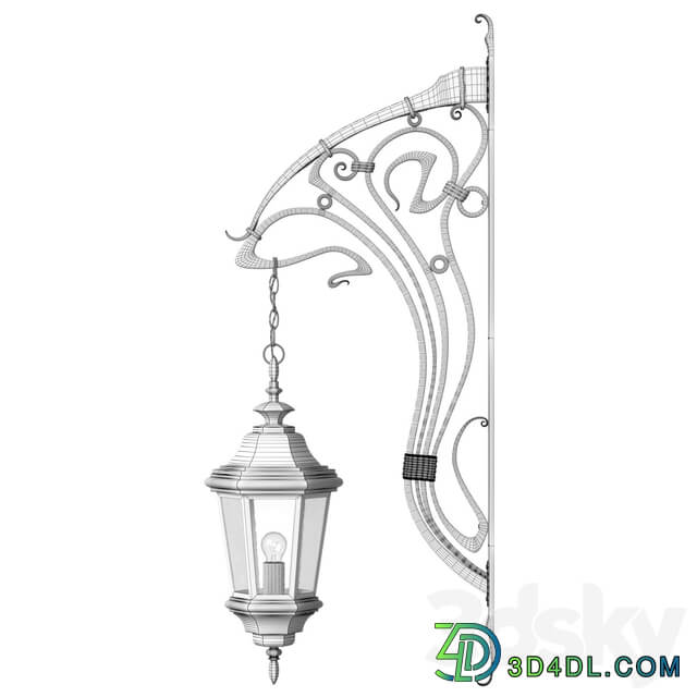 Outdoor wall light