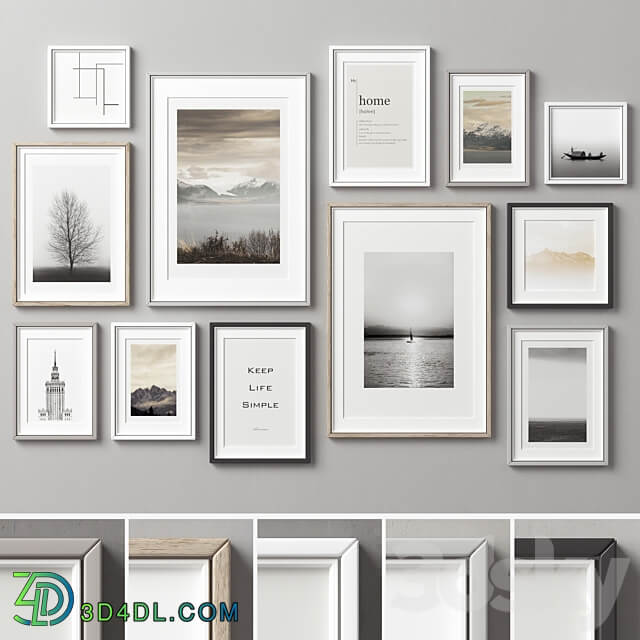 Picture Frames Set 205