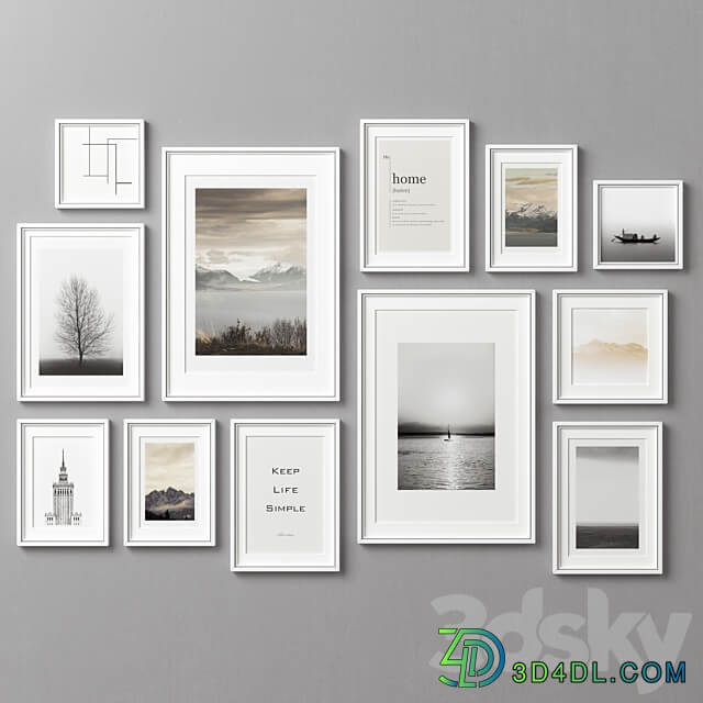 Picture Frames Set 205