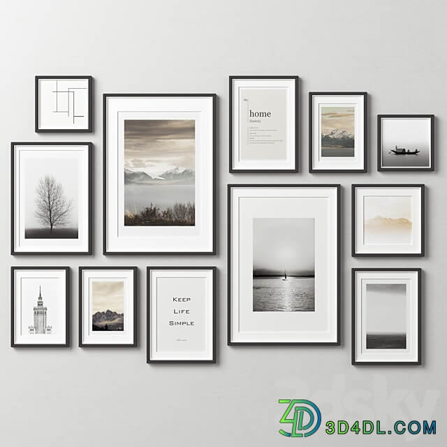 Picture Frames Set 205