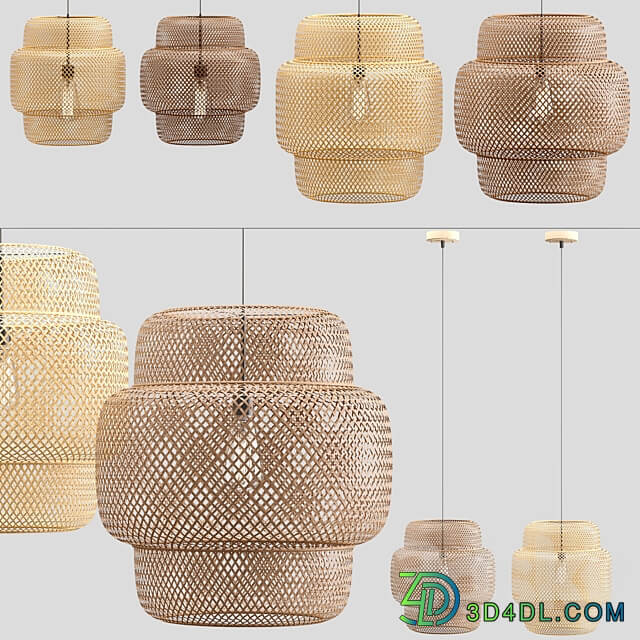 Pendant light Rattan pendant lights 050