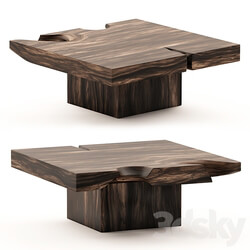 Organic Suar Wood Coffee Table 