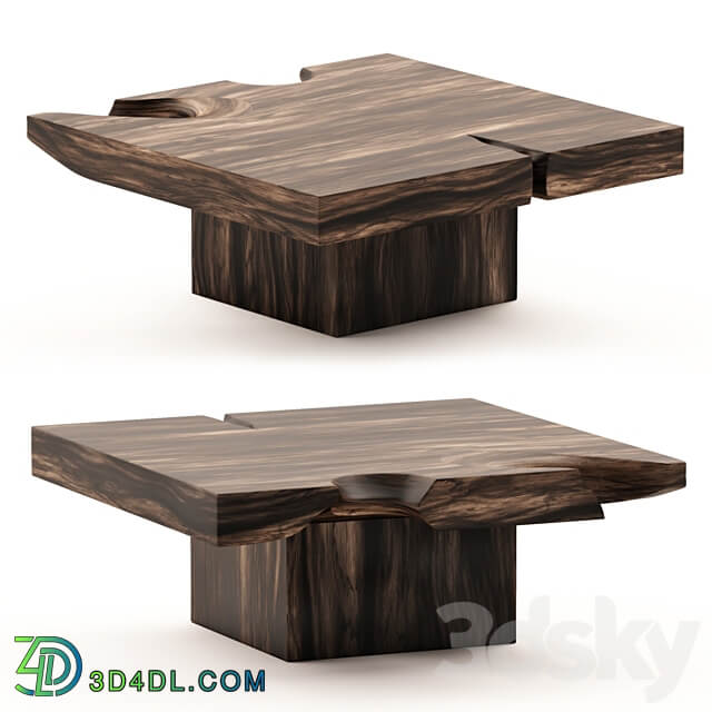 Organic Suar Wood Coffee Table