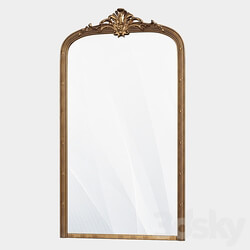 Scandinavian retro mount mirror 