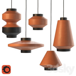 Pendant light Pendant lights set Praforma by Ceramika Design 