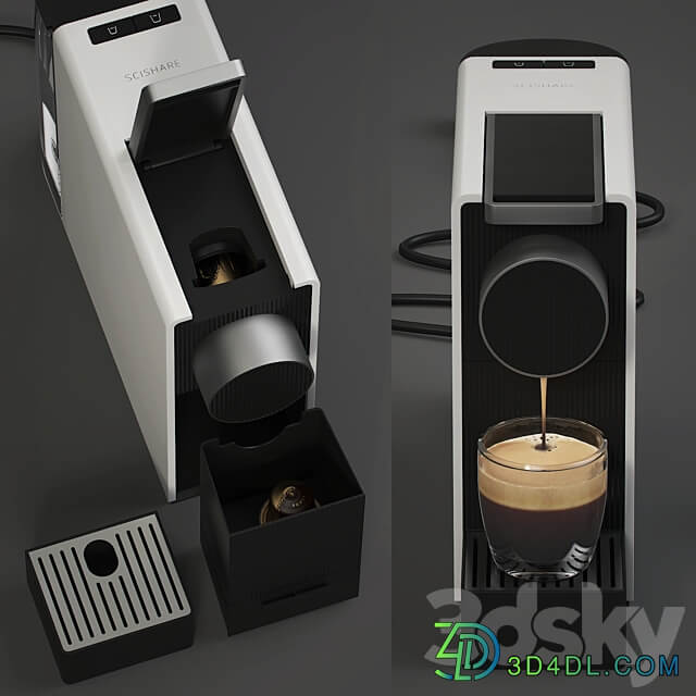 Xiaomi SCISHARE Capsule Coffee Machine Mini