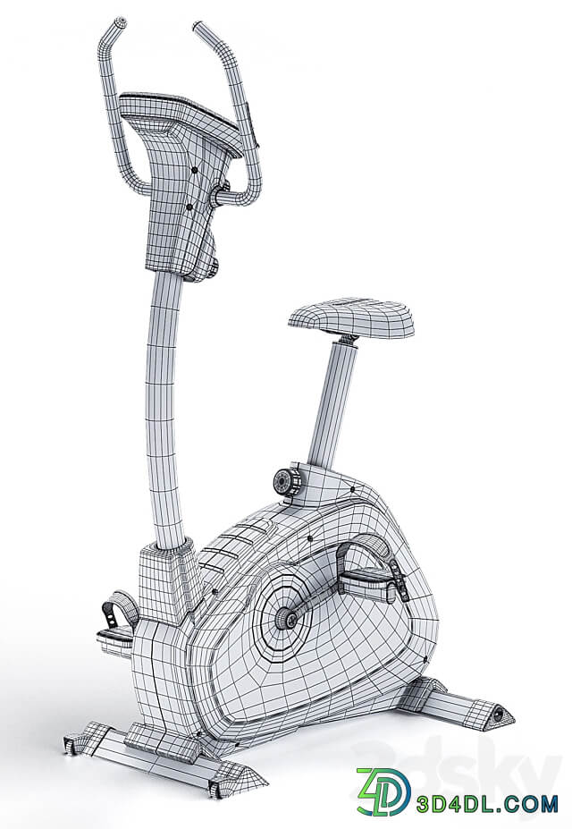 Exercise Bike Kettler Axos Cycle M. Training apparatus 3D Models