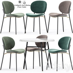 Table Chair Calligaris Ines Dining Chair Table 