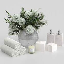 Bathroom decorative set 