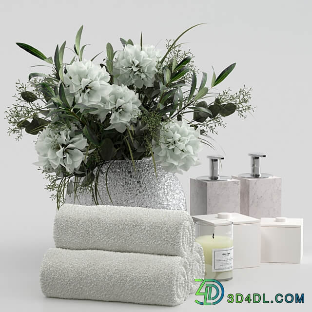 Bathroom decorative set