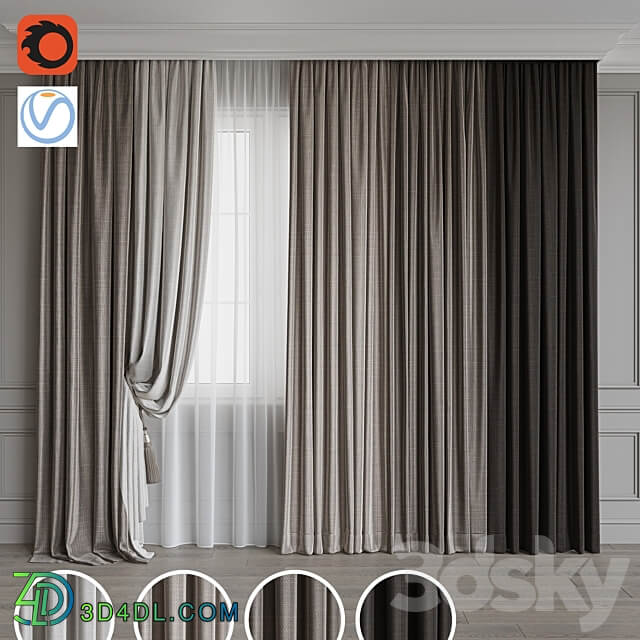 Set of curtains 88