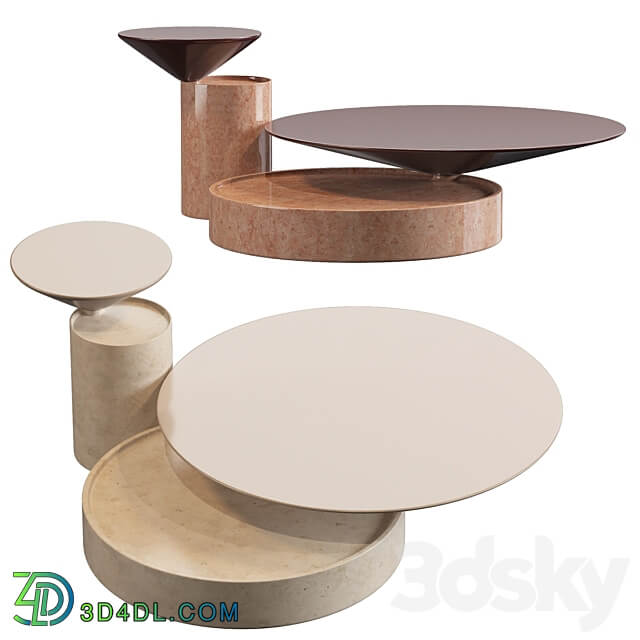 De La Espada Laurel coffee side table