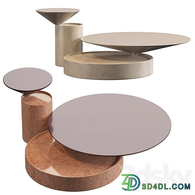 De La Espada Laurel coffee side table