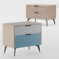 Sideboard Chest of drawer SD Bedside table SK Design Olson ST 2 