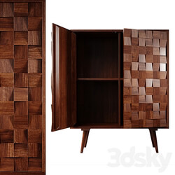 Wardrobe Display cabinets Zara Home The sideboard with carved doors 